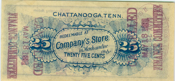 Chatt - Roan Iron $0.25 back 1881